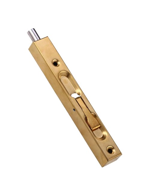 HIDDEN DOOR BOLT 15 CM GOLDEN