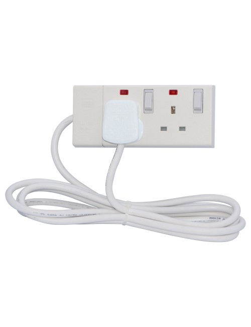 S+L CONT EXTENSION SOCKET BOARD 2 WAY 3 MTR