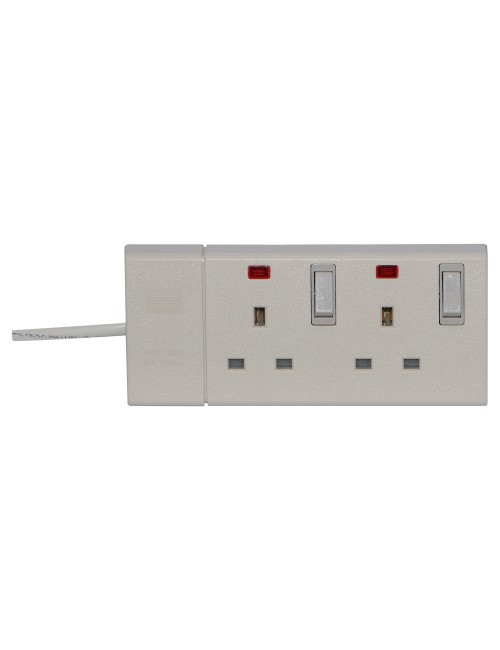 S+L CONT EXTENSION SOCKET BOARD 2 WAY 7.5 MTR