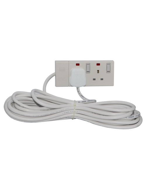 S+L CONT EXTENSION SOCKET BOARD 2 WAY 10 MTR