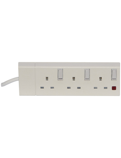 S+L CONT EXTENSION SOCKET BOARD 3 WAY 7.5 MTR