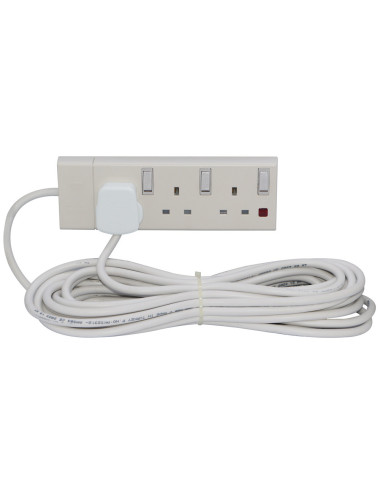 S+L CONT EXTENSION SOCKET BOARD 3 WAY 10 MTR