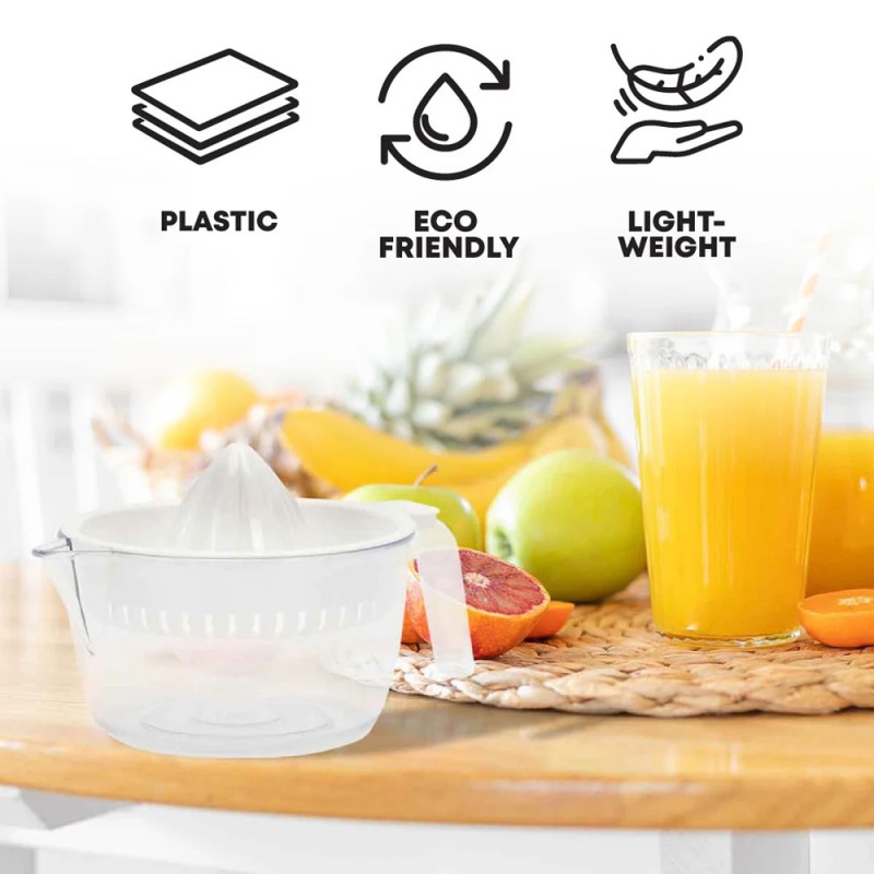 CITRUS JUICER WITH PLASTIC BOWL