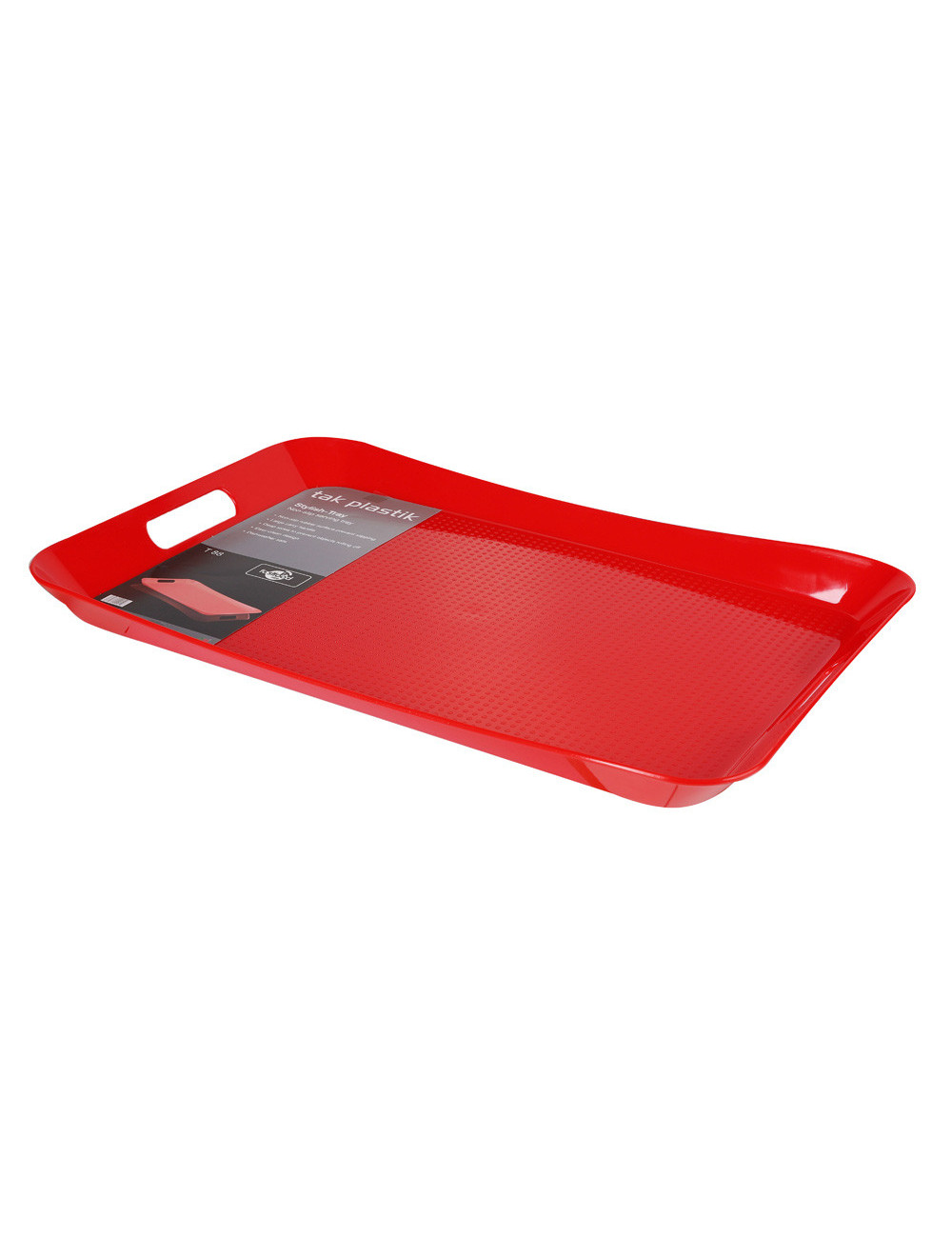 T88 RECTANGULAR PLASTIC TRAY LARGE