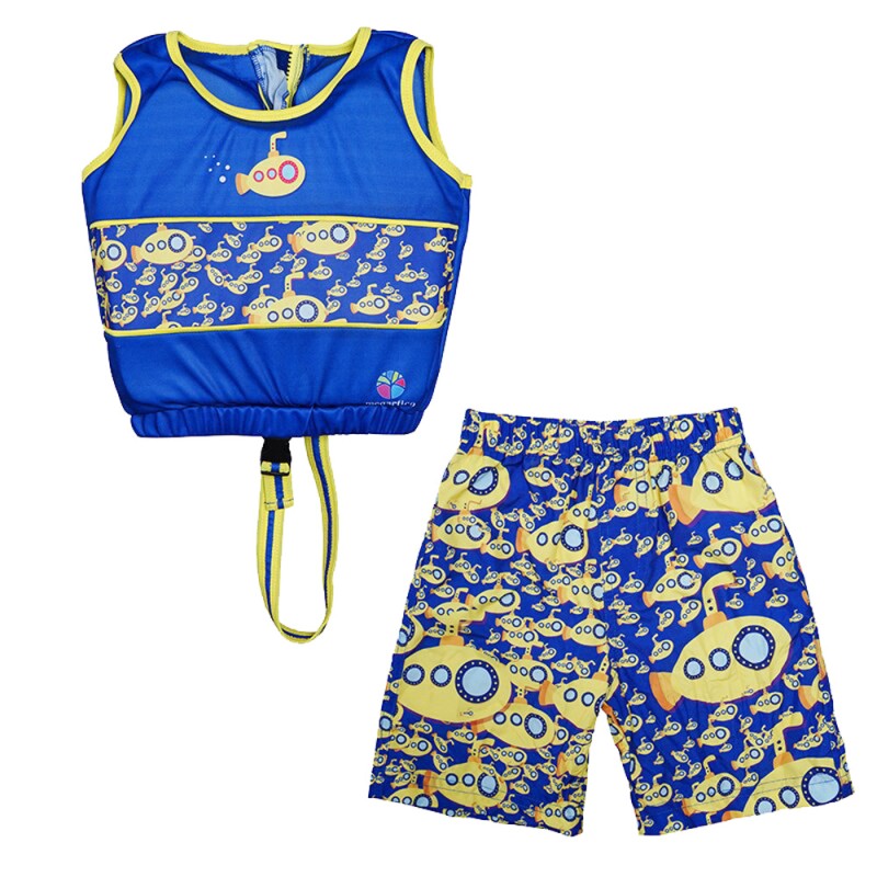 CHILDREN SWIM TRAINER VEST BLUE SIZE L