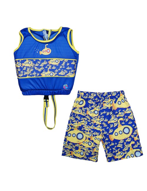 CHILDREN SWIM TRAINER VEST BLUE SIZE L