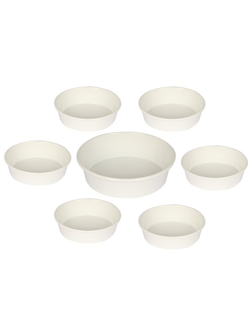 Round Rattan Breakfast Tray 40Cm - Assorted Colours