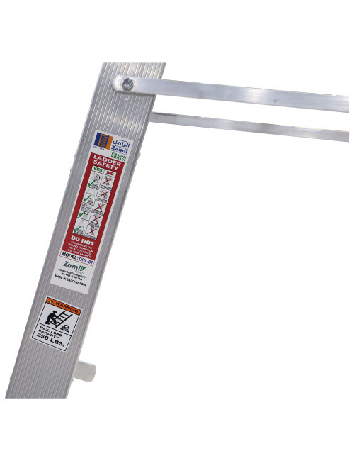DPL-07 ALUMINIUM LADDER 7 STEPS