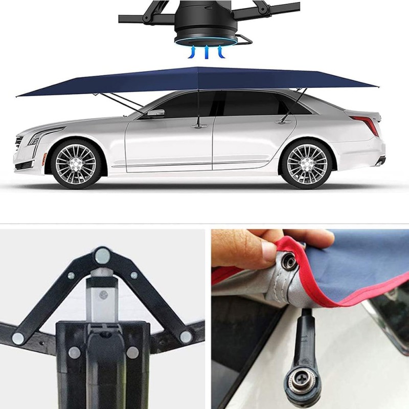 CM-003 CAR UMBRELLA SOLAR ENERGY 2.40 x 5 MTR
