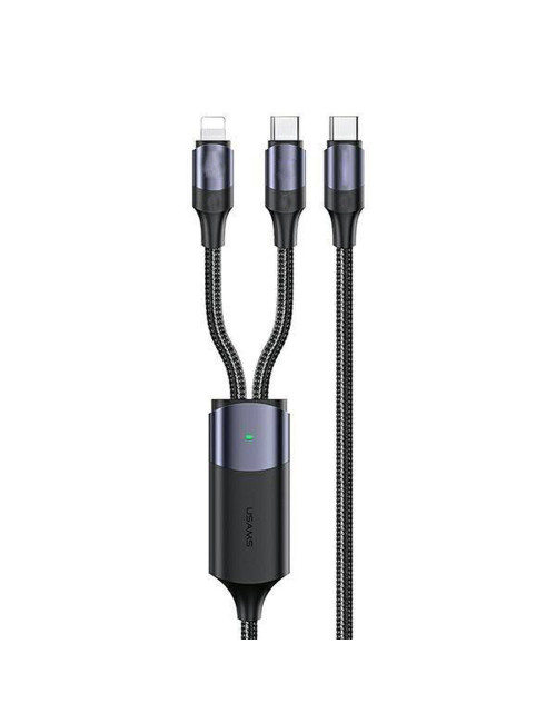 GO-DES GD-UC803 2 IN 1 TYPE C CHARGING CABLE