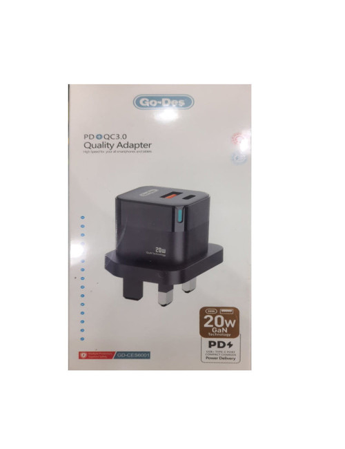 GO-DES GD-CES6001 راس شاحن