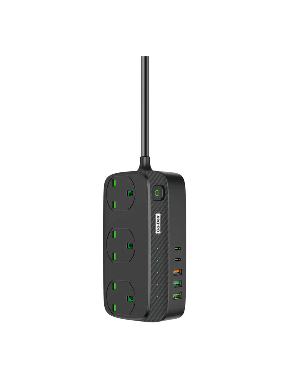 GO-DES GD-B919 3M 8IN1 POWER SOCKET