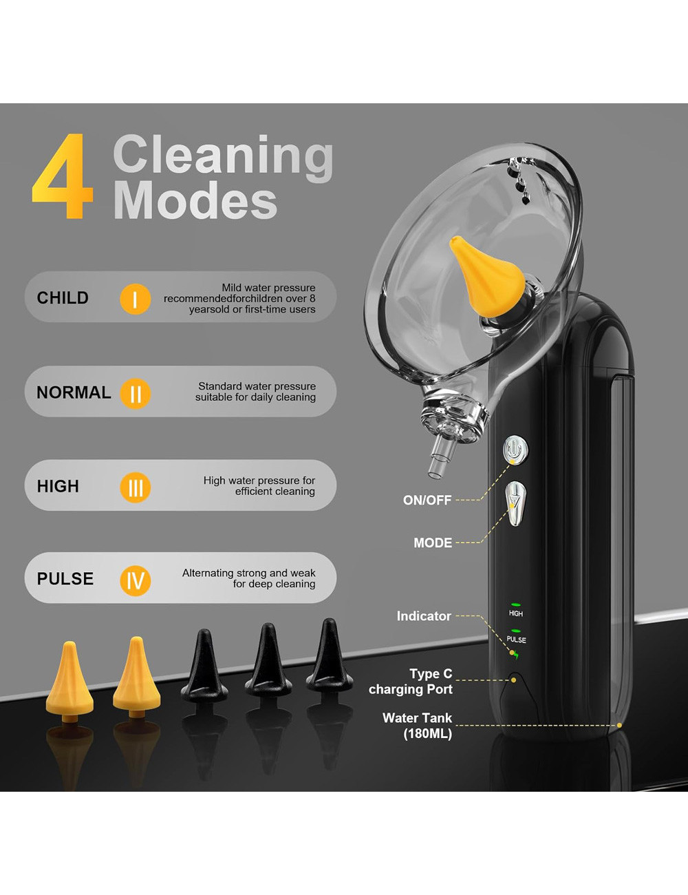 OME01 ELECTRIC EAR IRRIGATION CLEANER