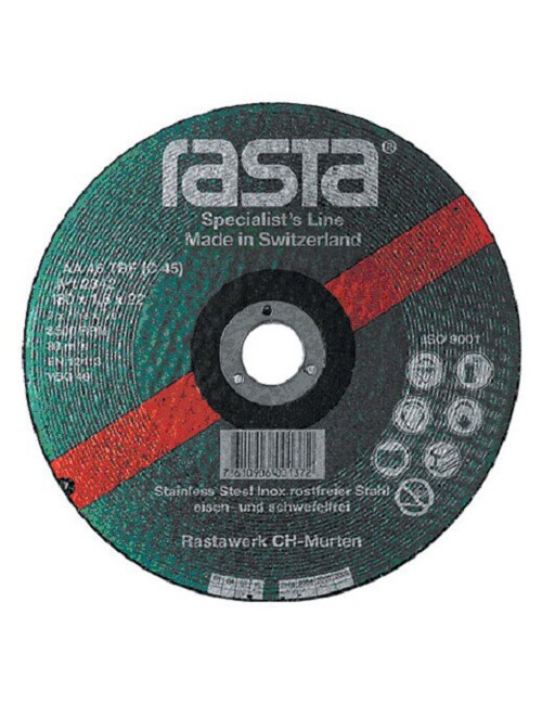 RASTA METAL GRINDING DISC 7"