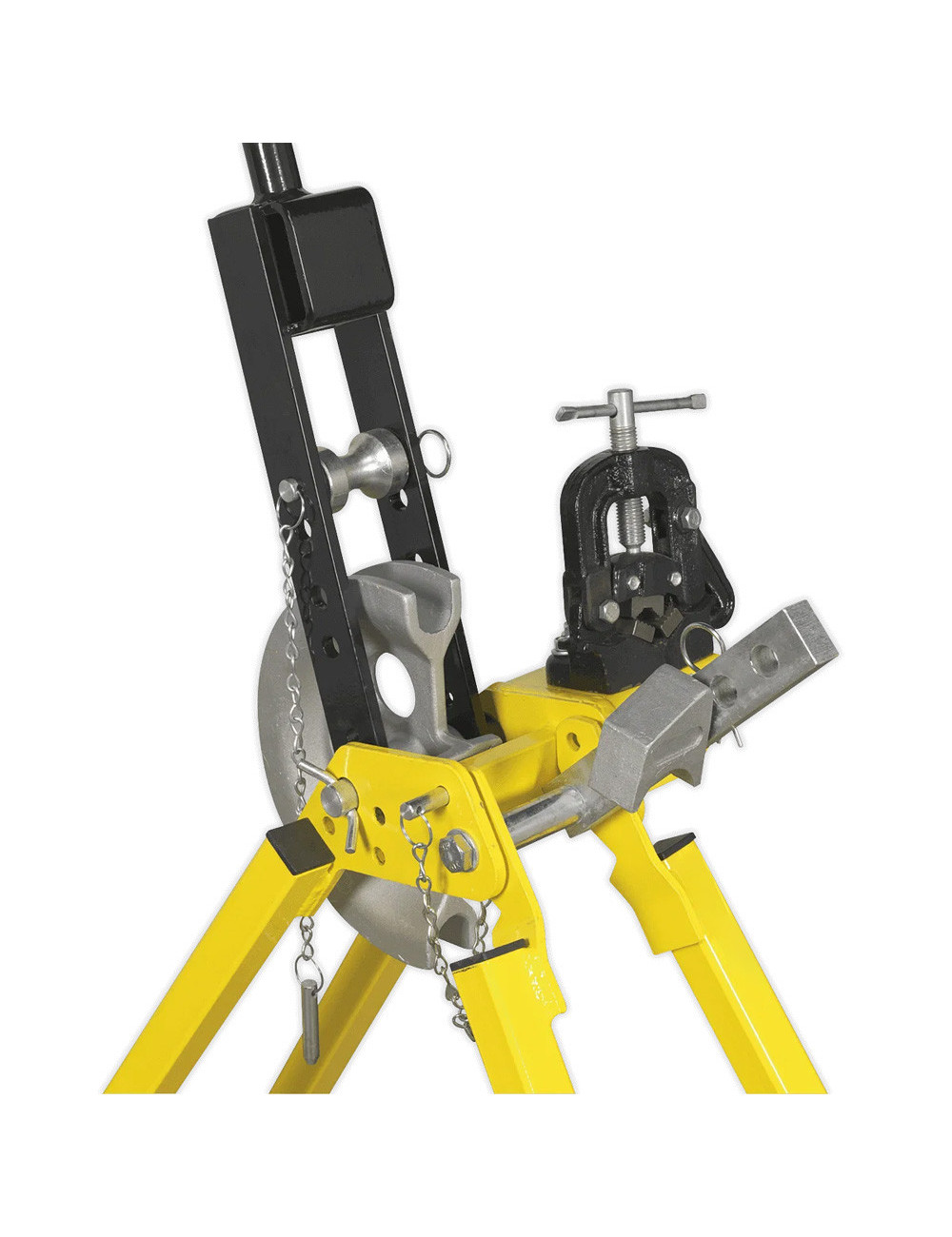 ملزمة مع طعاجة بايب 12 -- 32 ملى IND