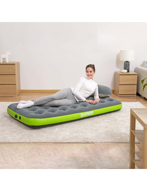 67619 BESTWAY ROLL & RELAX AIR MATTRES TWIN 74x39x8.75