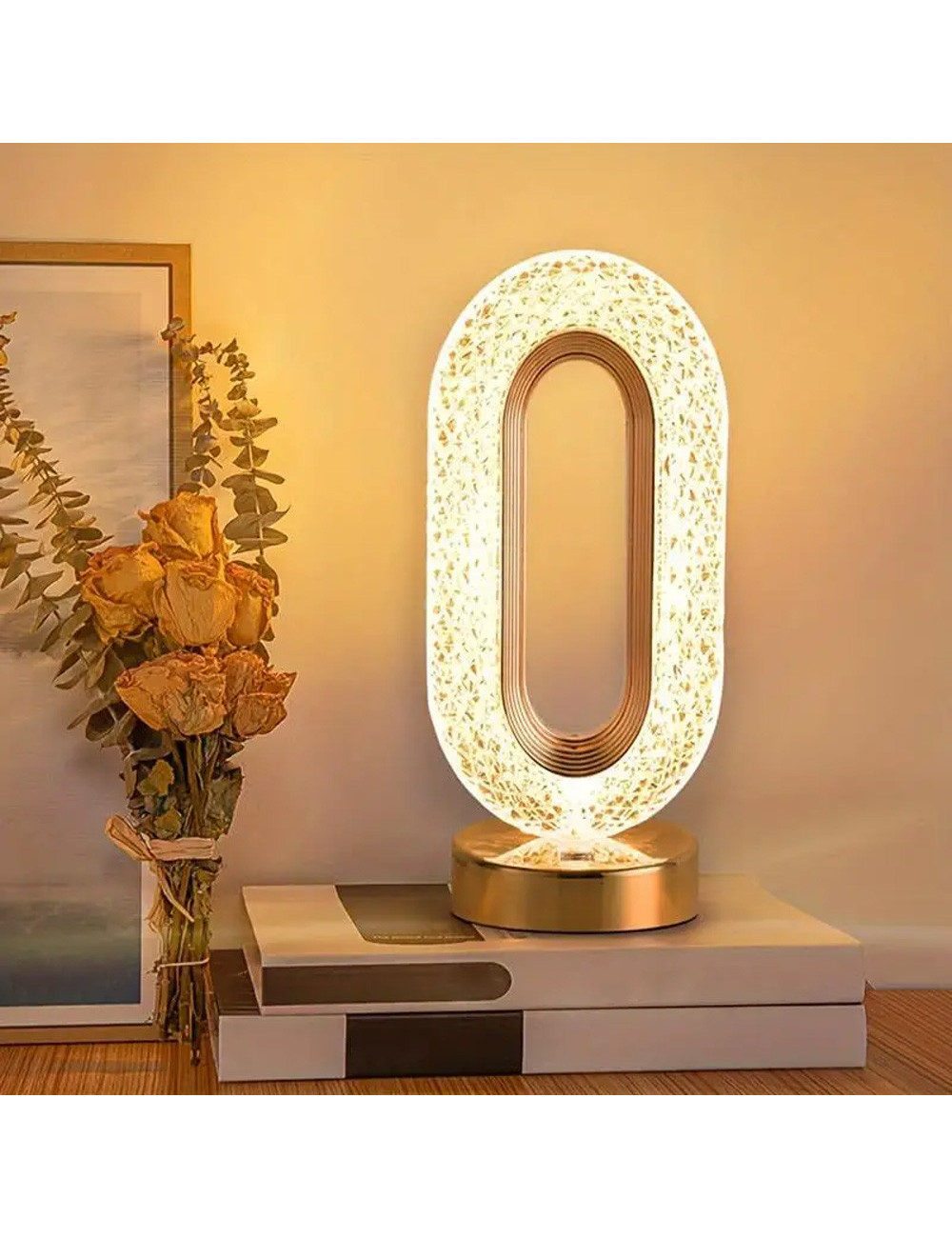 CRYSTAL TABLE LAMP 21079