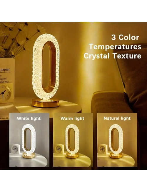 CRYSTAL TABLE LAMP 21079