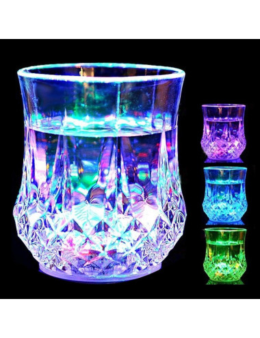 MAGIC GLASS كوب مضئ ملون