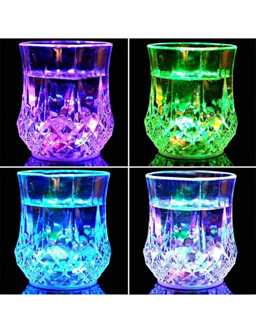 MAGIC GLASS كوب مضئ ملون
