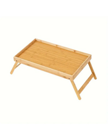 2IN1 WOODEN BAMBOO MULTI-PURPOSE TABLE