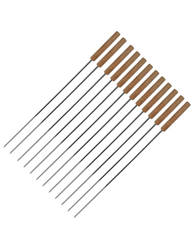 84669 سيخ لحم ستيل 12 حبة CHN