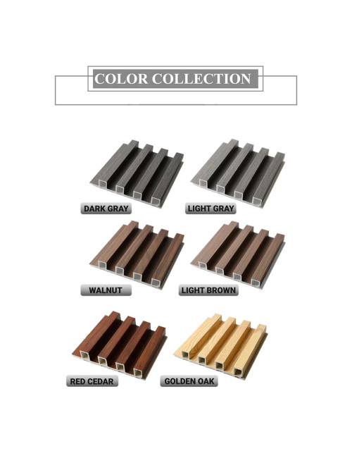 8036 بديل الخشب 2.90متر × 15سم