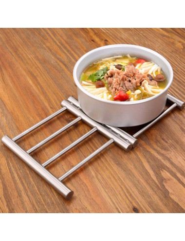 98917 STEEL POT RACK