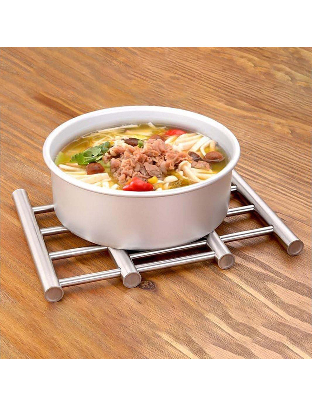 98917 STEEL POT RACK