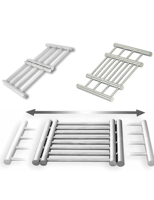 98917 STEEL POT RACK