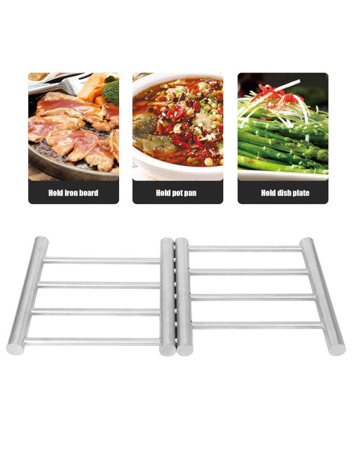 98917 STEEL POT RACK