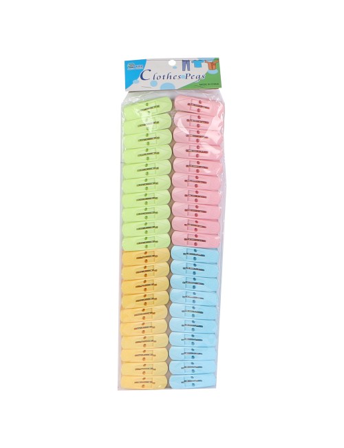 NO:601 MULTI-COLOR CLOTHES HANGING CLIPS 40PCS/SET