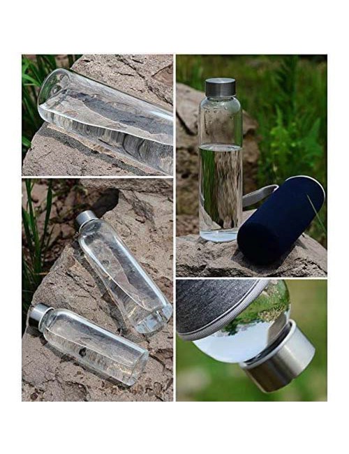 SA-23219 WATER BOTTLE WITH COVER