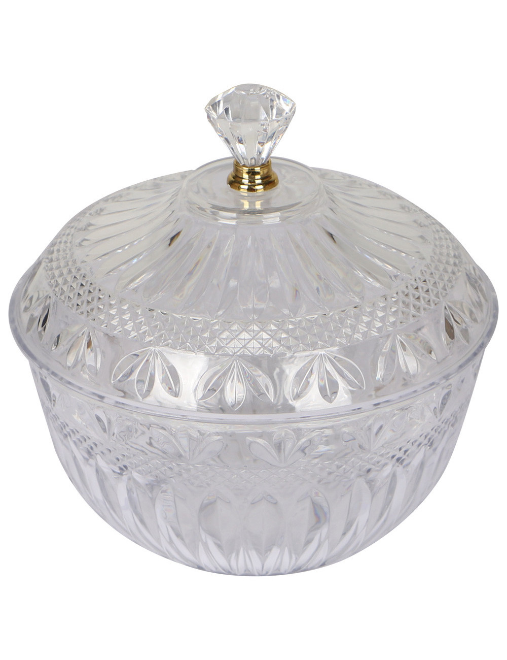 PLASTIC BOWL CLEAR 16"