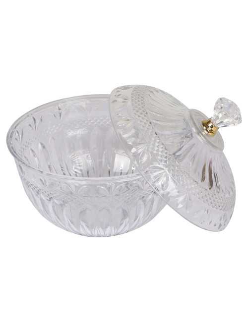 PLASTIC BOWL CLEAR 16"