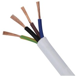 FLEXIBLE ELECTRIC WIRE 4 CORE 10MM