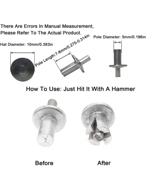 ALUMINIUM RIVET 11x5
