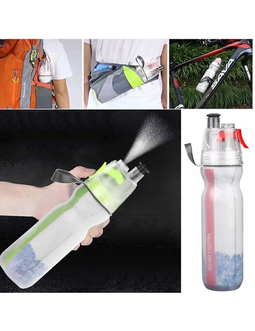 SPARY WATER BOTTEL 1000ML MULTI-COLOR