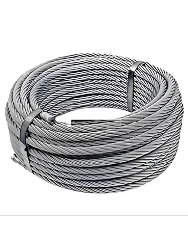 حبل سيم جلص ملبس 6×8×150متر CHN