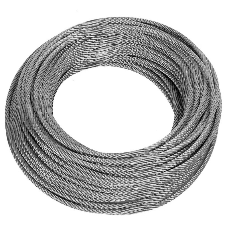 GALV STEEL WIRE ROPE (7×19) 10 MM × 150 MTR