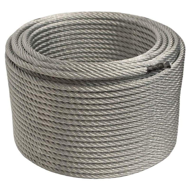 GALV STEEL WIRE ROPE ( 7×19) 18 MM × 150 MTR