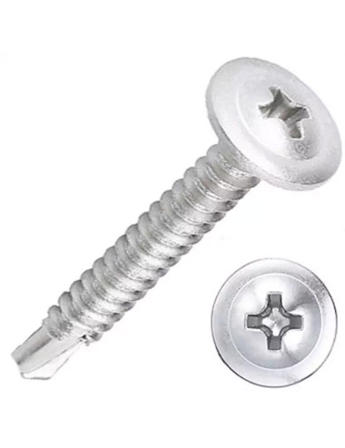 برغي جيبسون بورد ريشة ابيض 2"×10 TWN