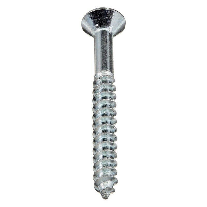 ZINC WOOD SCREW 2" x 12