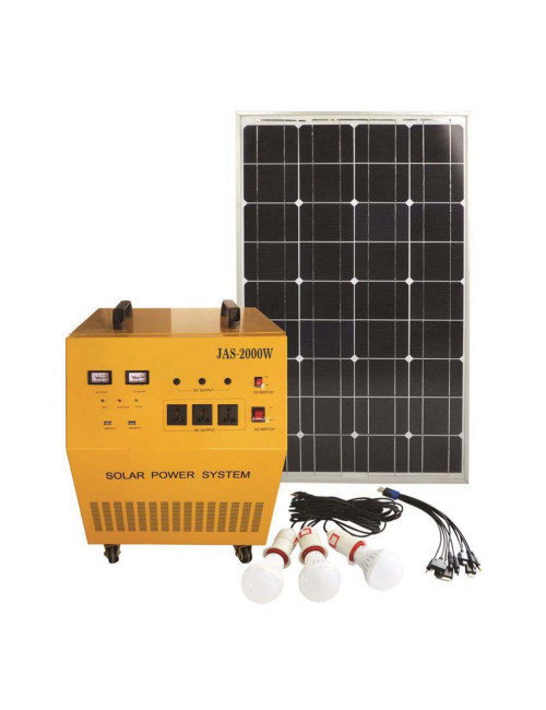 2000W مولد كهرباء طاقة شمسية مع بانال 150وات CHN