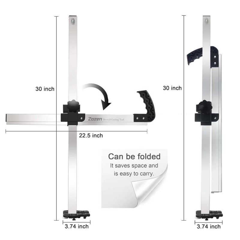 GYPSUM BOARD CUTTER ALLOY FOLDING MODEL 17MM