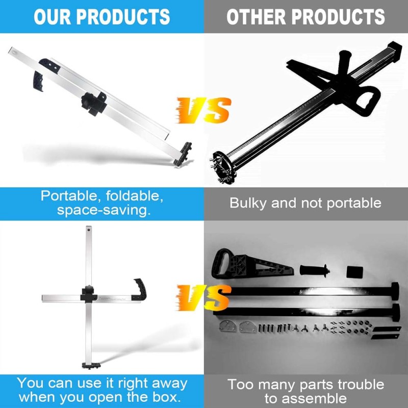 GYPSUM BOARD CUTTER ALLOY FOLDING MODEL 17MM