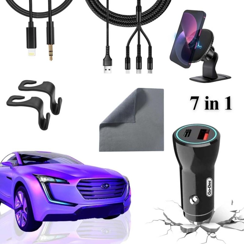 GO-DES 7IN1 CAR PHONE ACCESSORIES
