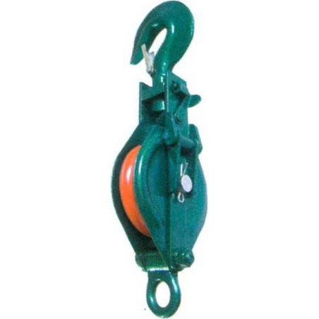 Pulley Single With Hook ''K'' Type ''4'' JDB57 - CHN