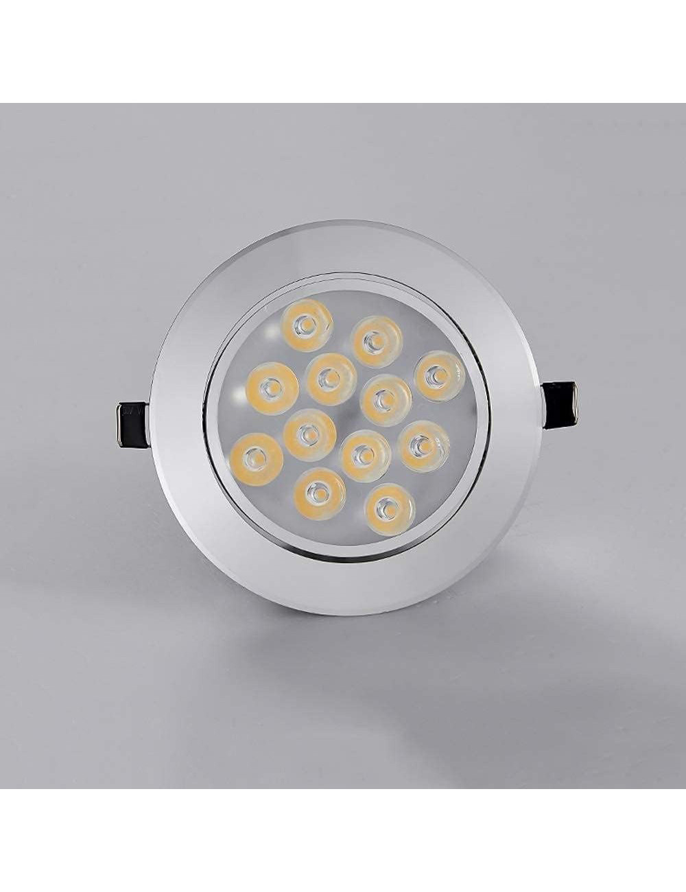 LED ROUND BULB YELLOW 9W