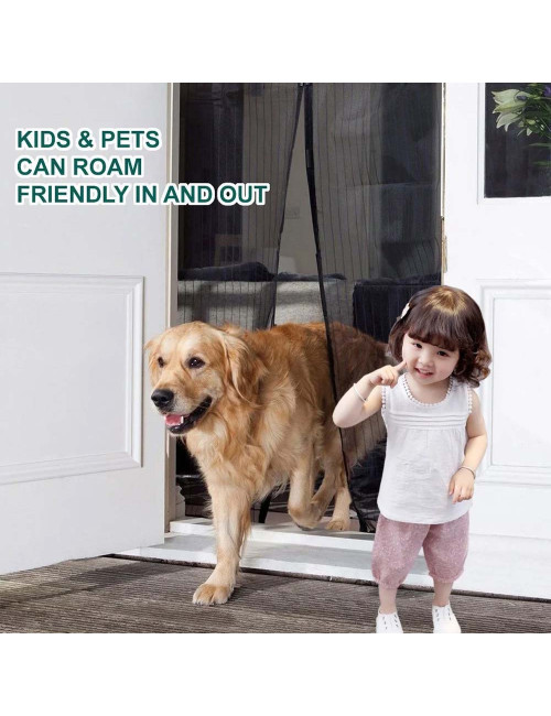 MAGIC MESH HANDS FREE DOOR 100CMx200CM MAGNATIC